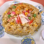 万来 - 五目炒飯(カニカマはご愛嬌)
