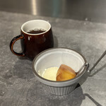 Nose to Tail - 焼柿・牛脂入りアイス•紅茶