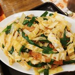 わ楽 - ニラ豚炒め