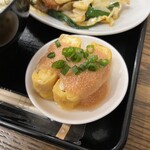 わ楽 - 厚焼き玉子の明太あんかけ　