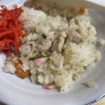 十八番 - チャーハン。薄味だけど具沢山。