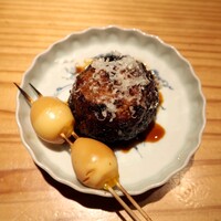 とり茶太郎 - 肉詰め椎茸 + うずらの卵