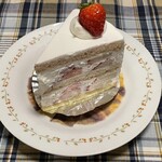 メゾン ド フルージュ - 苺のプレミアムショートケーキ