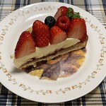 メゾン ド フルージュ - 苺のタルト