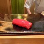 鮨 つぼみ - マグロの漬け