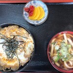 黄金そば - 親子丼※ミニうどん付きます