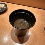鮨 つぼみ - 味噌汁