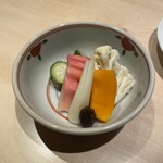 やきとり勝春 - ぬか漬け盛り合わせ