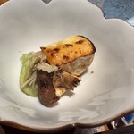 Toritaka - 焼き茄子、椎茸、カマンベール&味噌