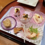 普賢寿司 - 料理写真:豪華なお通し(400円)♪