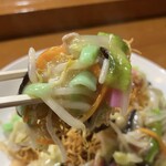 普賢寿司 - 皿うどん 具材リフト♪