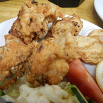 玉城 - 唐揚げアップ