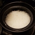 炭和食かなうS - 山形つや姫の土鍋ご飯　