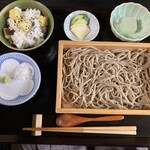 Marugo - まる伍の定食　せいろ十割　1300円