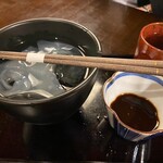 つぼみ - 本くずきり　加賀棒茶付き