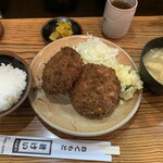 弁けい - メンチカツ定食