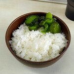 ラーメン 町田家 - 無料ライス