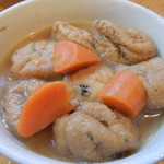 いわき - がんもと人参の煮込み