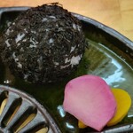 日本料理 村上 - ◆食事 ◇岩海苔おにぎり◇お吸い物◇香の物