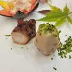 日本料理 村上 - ◆先付け 彩りよく美味しそうな料理が並びます✨ ◇里芋・咜の煮物