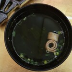 日本料理 村上 - ◆食事 ◇岩海苔おにぎり◇お吸い物◇香の物