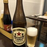 Yamatora - ・サッポロラガー瓶ビール（中瓶）：７９０円