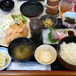 丸万 - 大あさりフライ定食