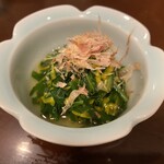 花坊 - 春菊と菊花のおひたし