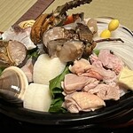 江戸三 - 下にはほうれん草たっぷり