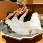 華丸吉日 - 華が開いた蟹刺し