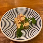 中国菜 智林 - クリームチーズの紹興酒漬け