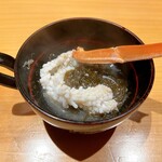 華丸吉日 - 9. 蟹と海蘊のお椀