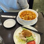 福州飯店 - 福州麺と棒々鶏サラダ