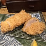 とんかつ 串揚げ 優膳 - ロースかつとヒレかつランチ （ロース120g、ヒレ 50g）