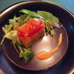 懐石カフェ 蛙吉 - 紅葉サラダ