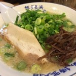 あぁ博多人情 - はがねぎラーメン 750円