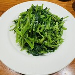 鼎泰豊 - 空芯菜炒め