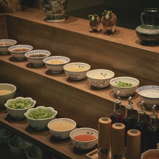 お好みのタレをお作りいただけます