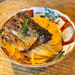 翼果楼 - 焼鯖そうめん