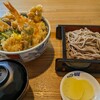Sobato Sake Kashiwagichousantei - ほたて海鮮天丼そば付き