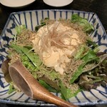 文楽 東蔵 - 豆腐とジャコの野菜サラダ