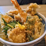 Sobato Sake Kashiwagichousantei - ほたて海鮮天丼