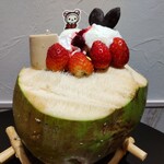 kumacoco - コリラックマのココナッツいちごパフェ