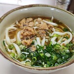 中央軒 - かしわうどん（390円）