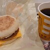 McDonald's - ソーセージエッグマフィン コンビ350円