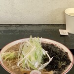 らー麺　Do・Ni・Bo - 朝ラー540円にねぎ、岩海苔TP