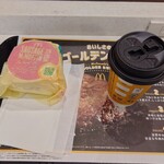 McDonald's - ソーセージエッグマフィン コンビ350円