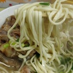 田舎 - 中細麺