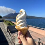 道の駅たるみず 湯っ足り館 - 裏側（ミルクメイン）を先に撮影してた笑