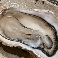 厚岸産かき　生牡蠣